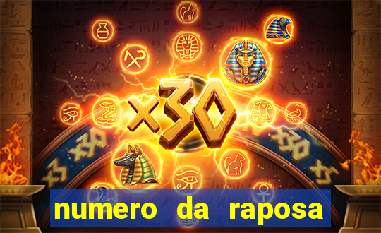 numero da raposa jogo do bicho